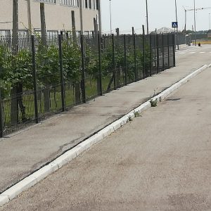 cmc recinzioni-cantiere Ferrara-Recinzione modello ondina