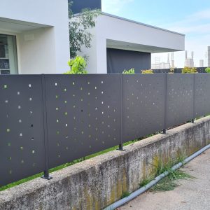 cmc recinzioni-cantiere lugagnano-Recinzione modello foro quadrato