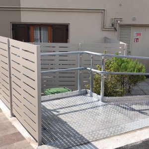 cmc recinzioni-cantiere Trento-Recinzione modello mare