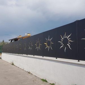 cmc recinzioni-cantiere Verona-Recinzione modello mezzo sole