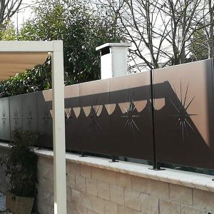 cmc recinzioni-cantiere ferrara-Recinzione modello sole